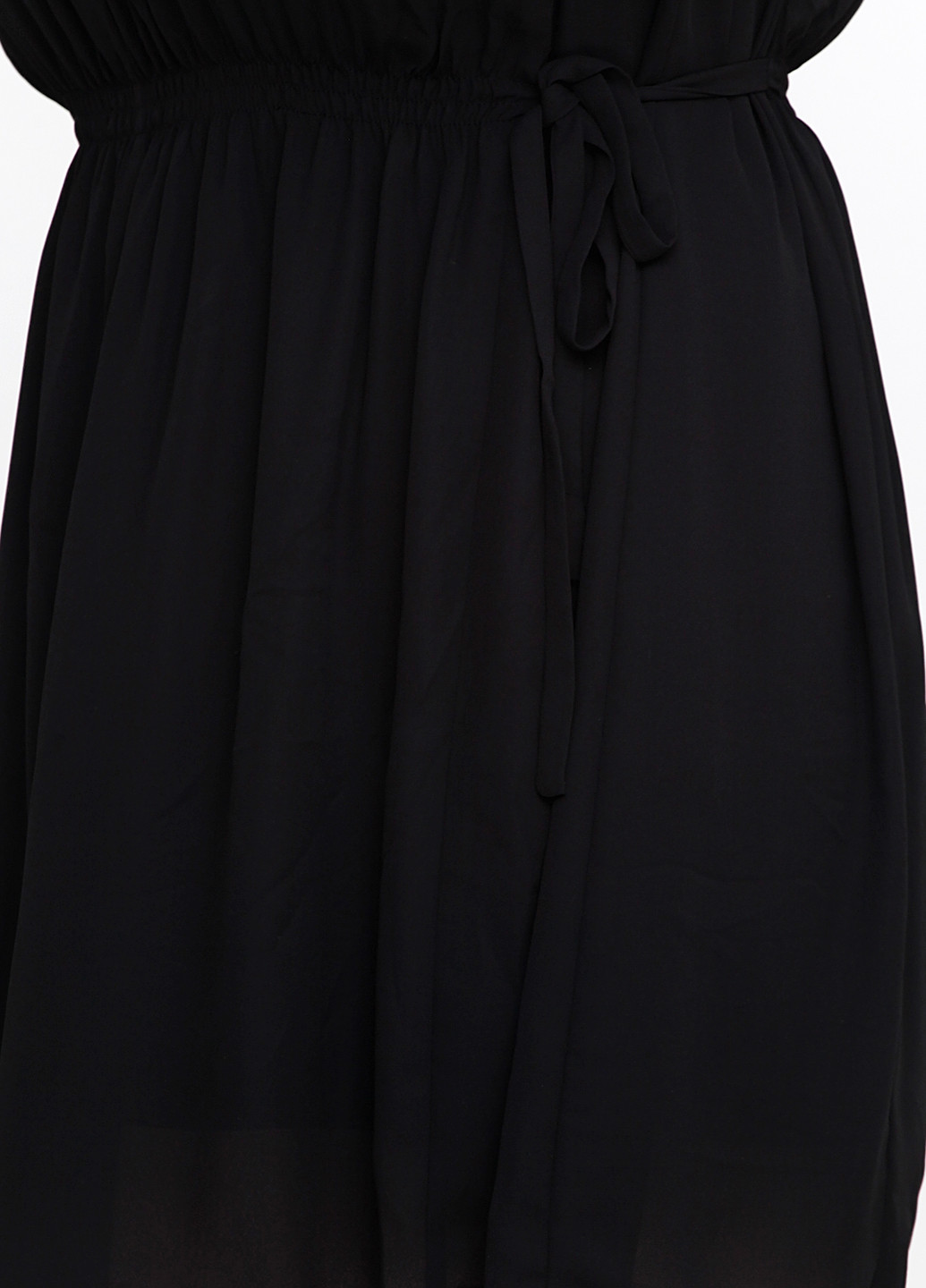 Черное кэжуал платье Climate Concepts однотонное