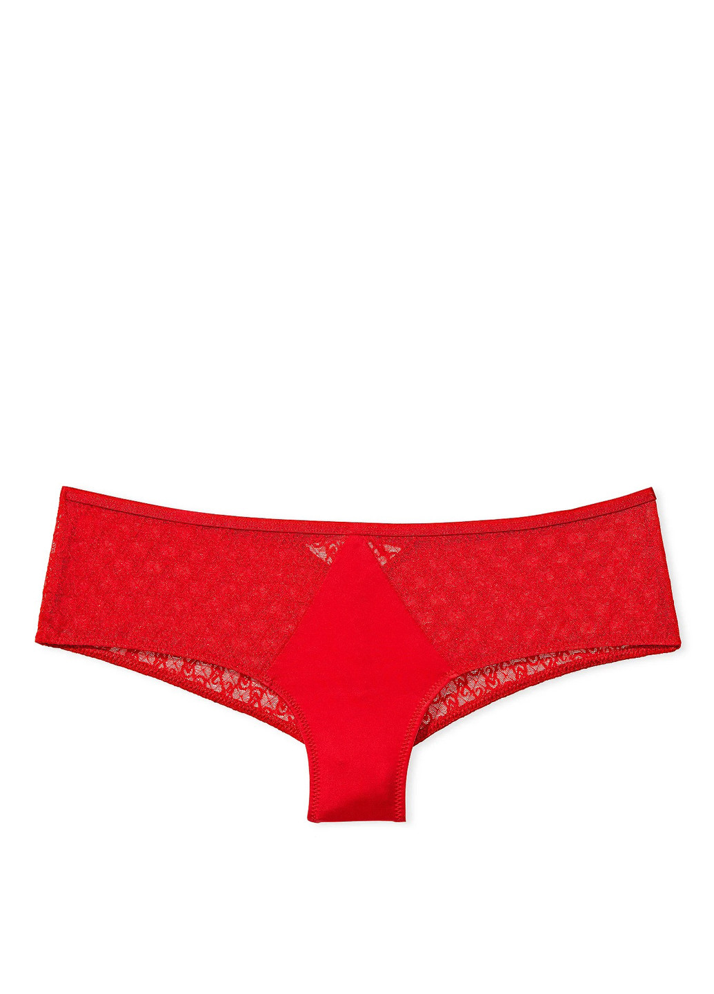 Червоний демісезонний комплект (бюстгальтер, тусики) Victoria's Secret
