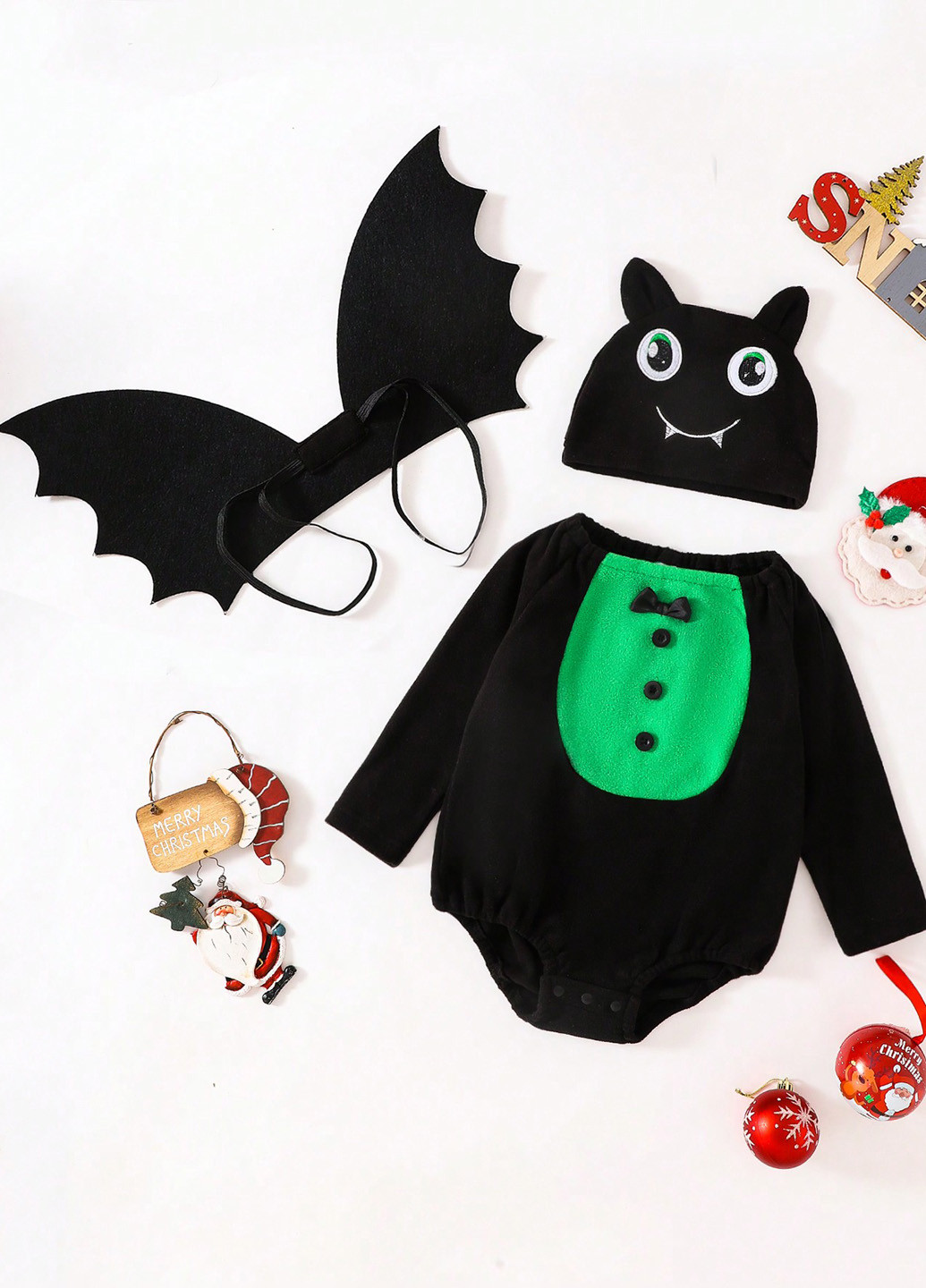 Маскарадний костюм (боді, шапочка, крила) SHEIN (341099988)