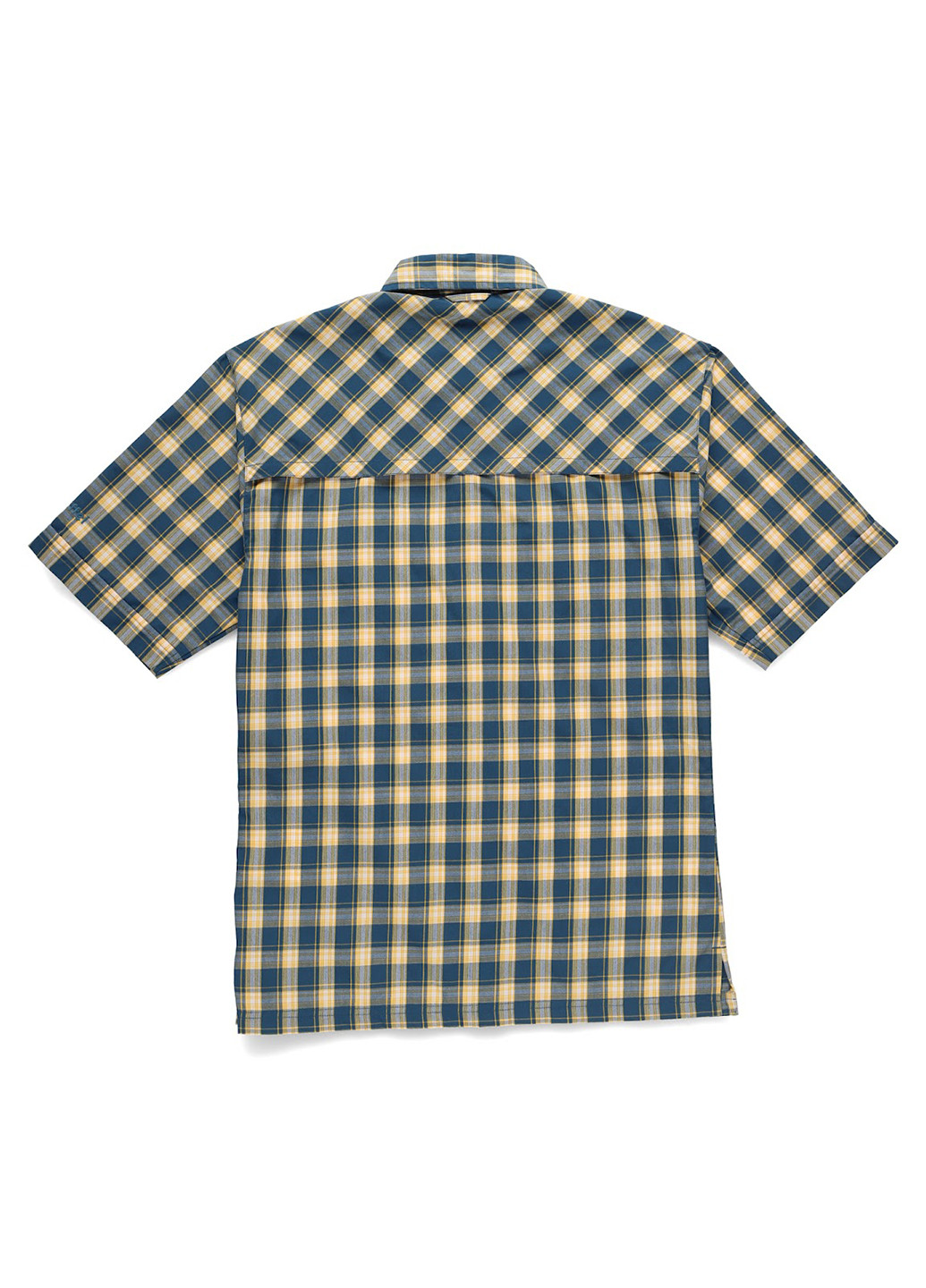 Синяя кэжуал рубашка в клетку Schoffel