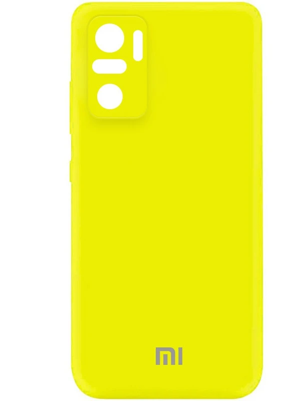 Чохол Silicone Cover My Color Full Camera (A) для Xiaomi Redmi Note 10 / Note 10s Жовтий / Flash (is_00000047270_8) Epik (237829309)