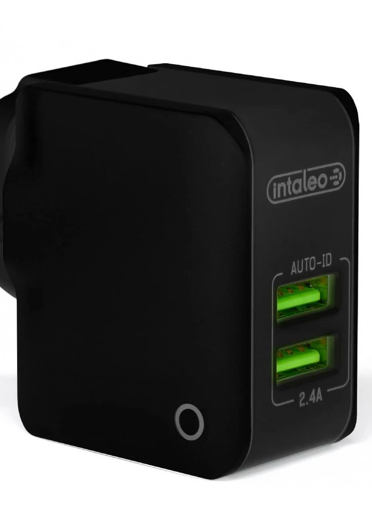 Зарядний пристрій TCA242 (2USB2,4A) (black) (1283126491733) Intaleo (216637528)