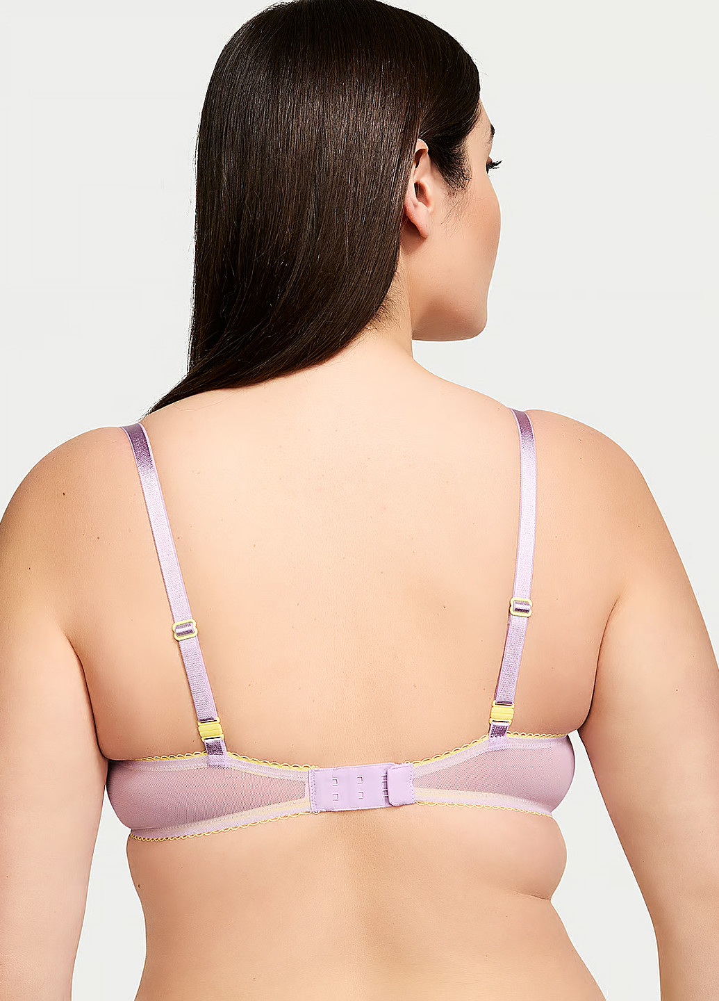 Сиреневый демисезонный комплект (бюстгальтер, трусики) Victoria's Secret