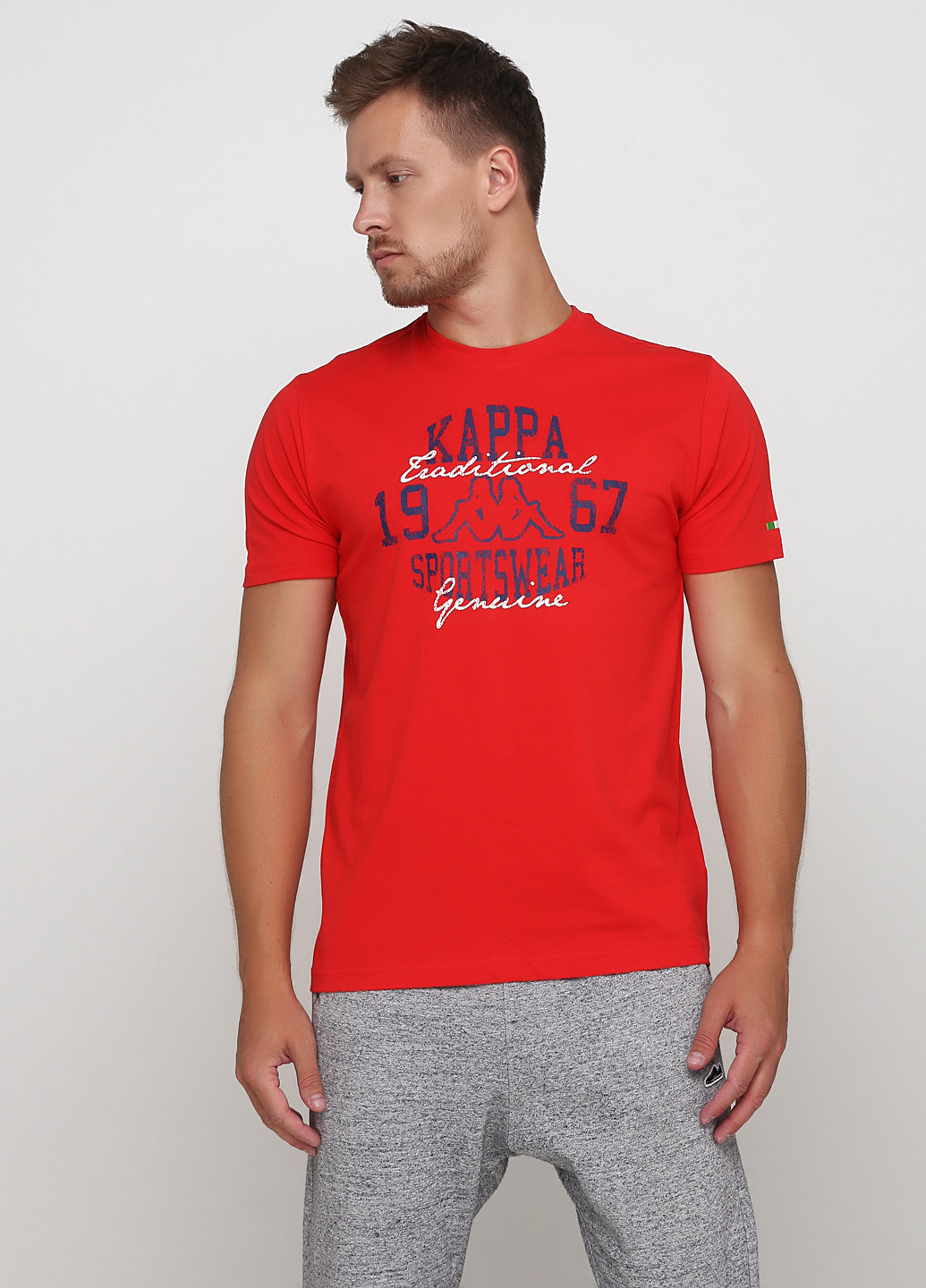 Червона футболка Kappa