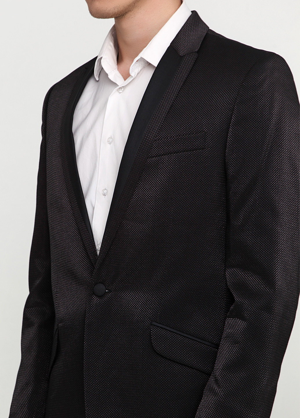Грифельно-серый демисезонный костюм (пиджак, брюки) брючный Миа-Стиль