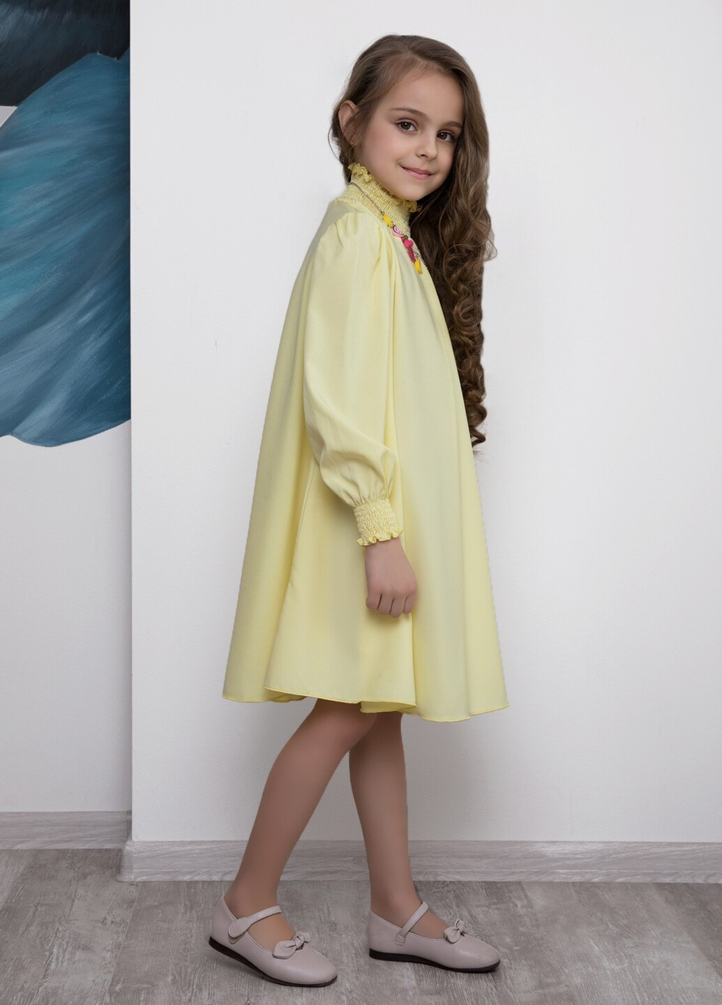 Жёлтое детские платья ISSA PLUS (222865339)