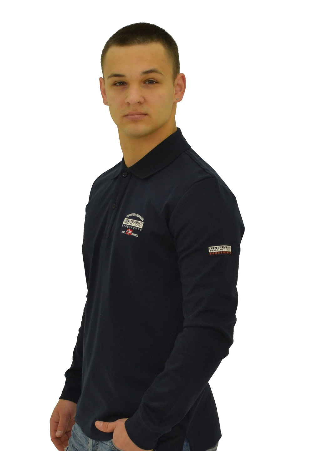 Поло з довгим рукавом Napapijri (250077209)