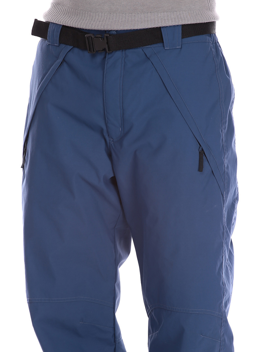 Синие спортивные демисезонные прямые брюки Columbia