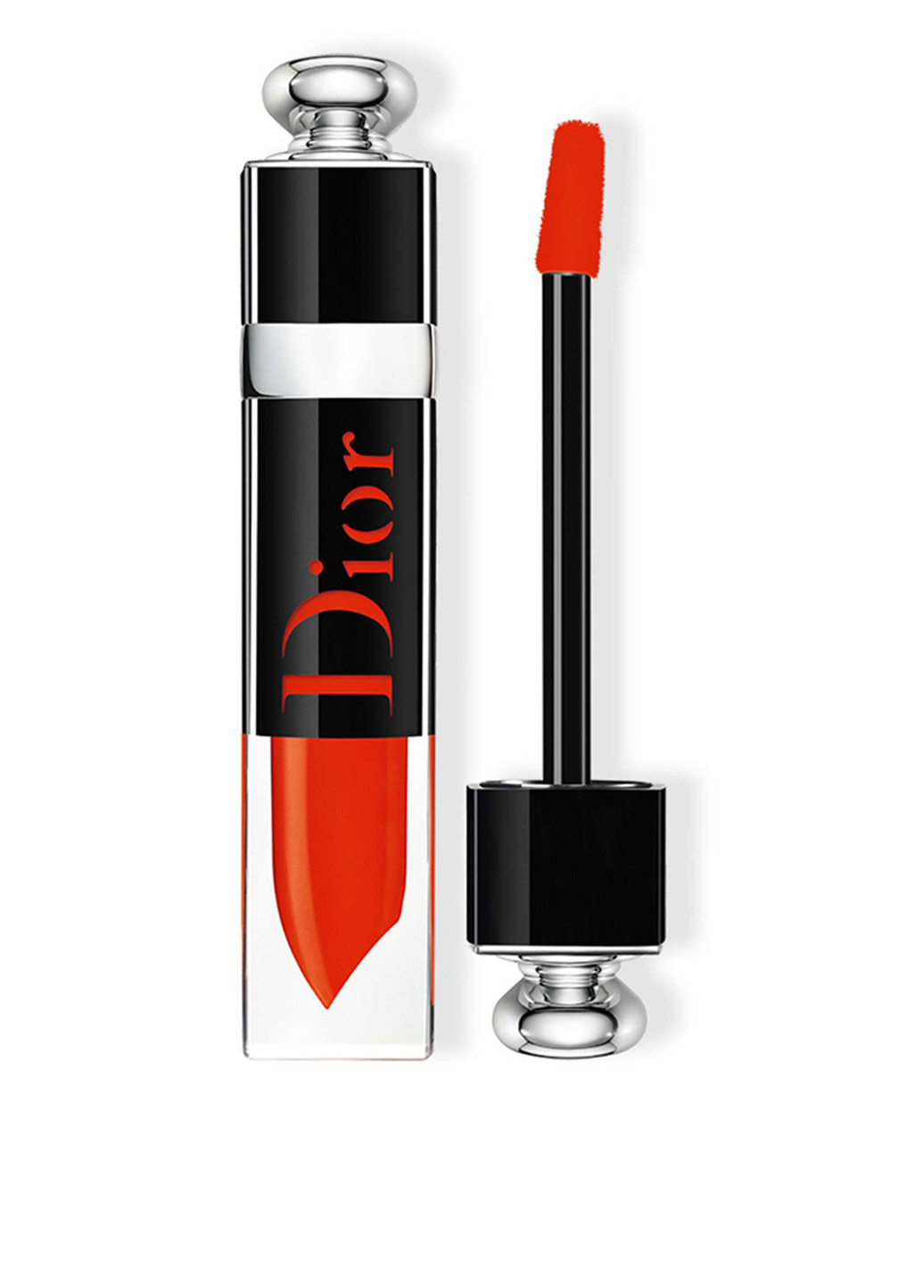Тинт для губ лаковый Addict Lacquer Plump 648 (Orangey Red), 5,5 мл Christian Dior (74325419)