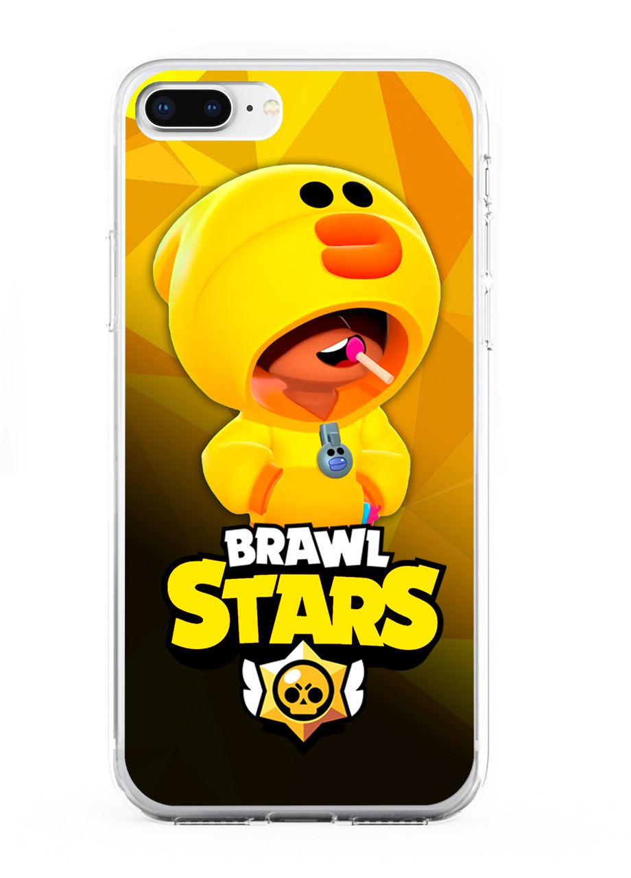 Чохол силіконовий Apple Iphone Xr Леон Качка Курча Бравл Старс (Leon Sally Brawl Stars) (8225-1020) MobiPrint (219288262)