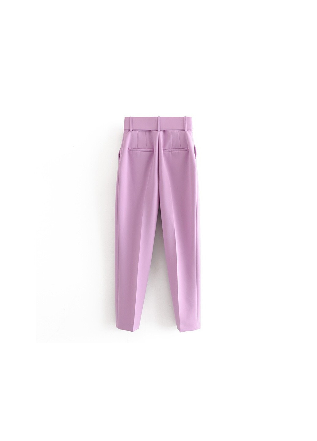 Фиолетовые демисезонные брюки Berni Fashion