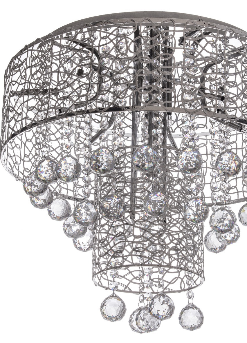 Люстра стельова торт галогенна для натяжної стелі BR-01 288S/12 Brille (253885743)