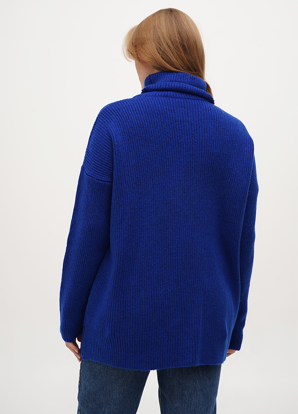 Синій демісезонний светр La Pomme