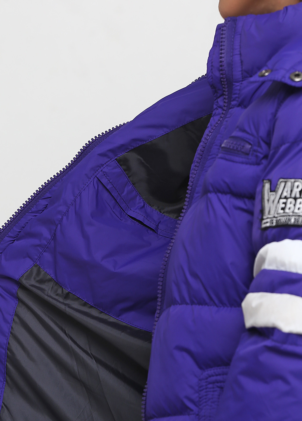 Фиолетовая демисезонная куртка Warren Webber