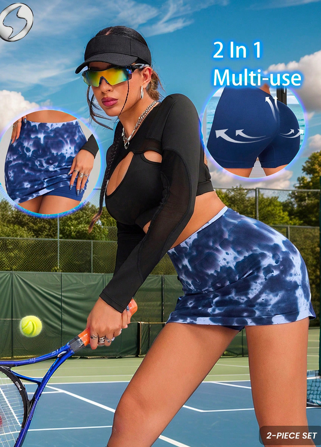 Юбка-шорты SHEIN (365439676)