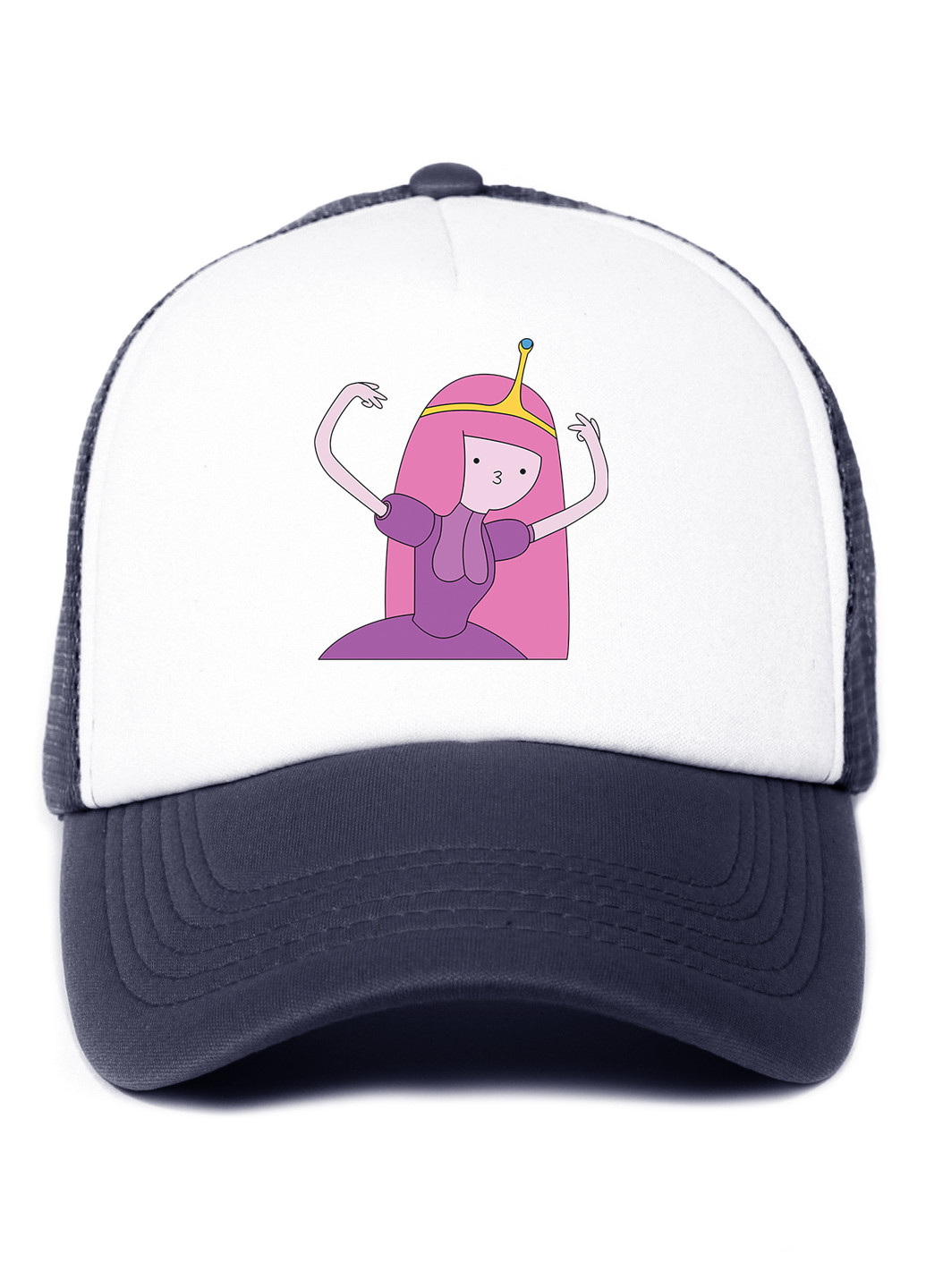 Кепка Тракер детская Принцесса бубльгум Время Приключений (Princess Bubblegum Adventure Time) (33404-1576) MobiPrint (220824445)