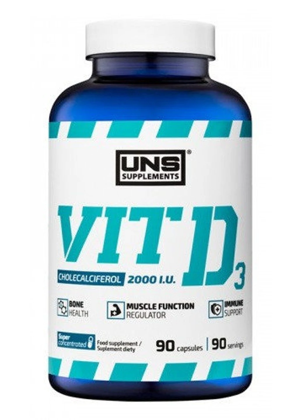 Вітамін Д3 VIT D3 90 капсул Uns (255410402)