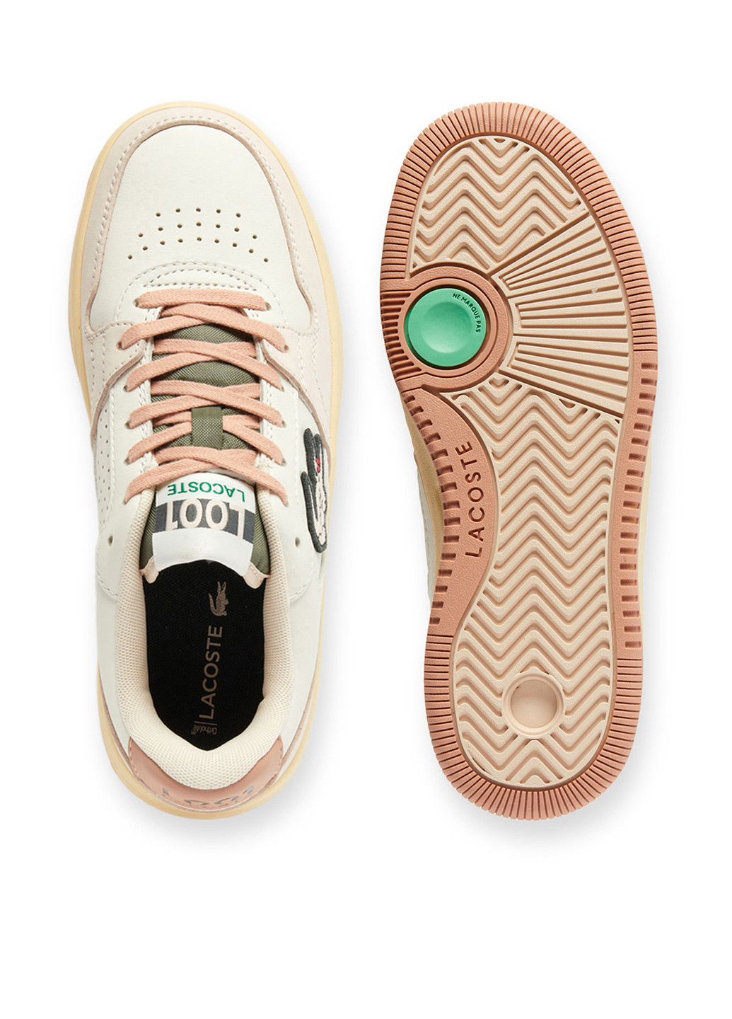 Кросівки Lacoste світло-бежеві демісезони (363619838)