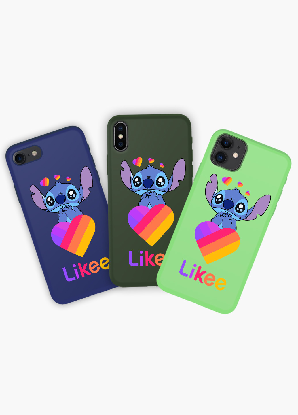 Чехол силиконовый Apple Iphone 11 Стич Лайк (Stitch Likee) (9230-1596) MobiPrint (219485739)