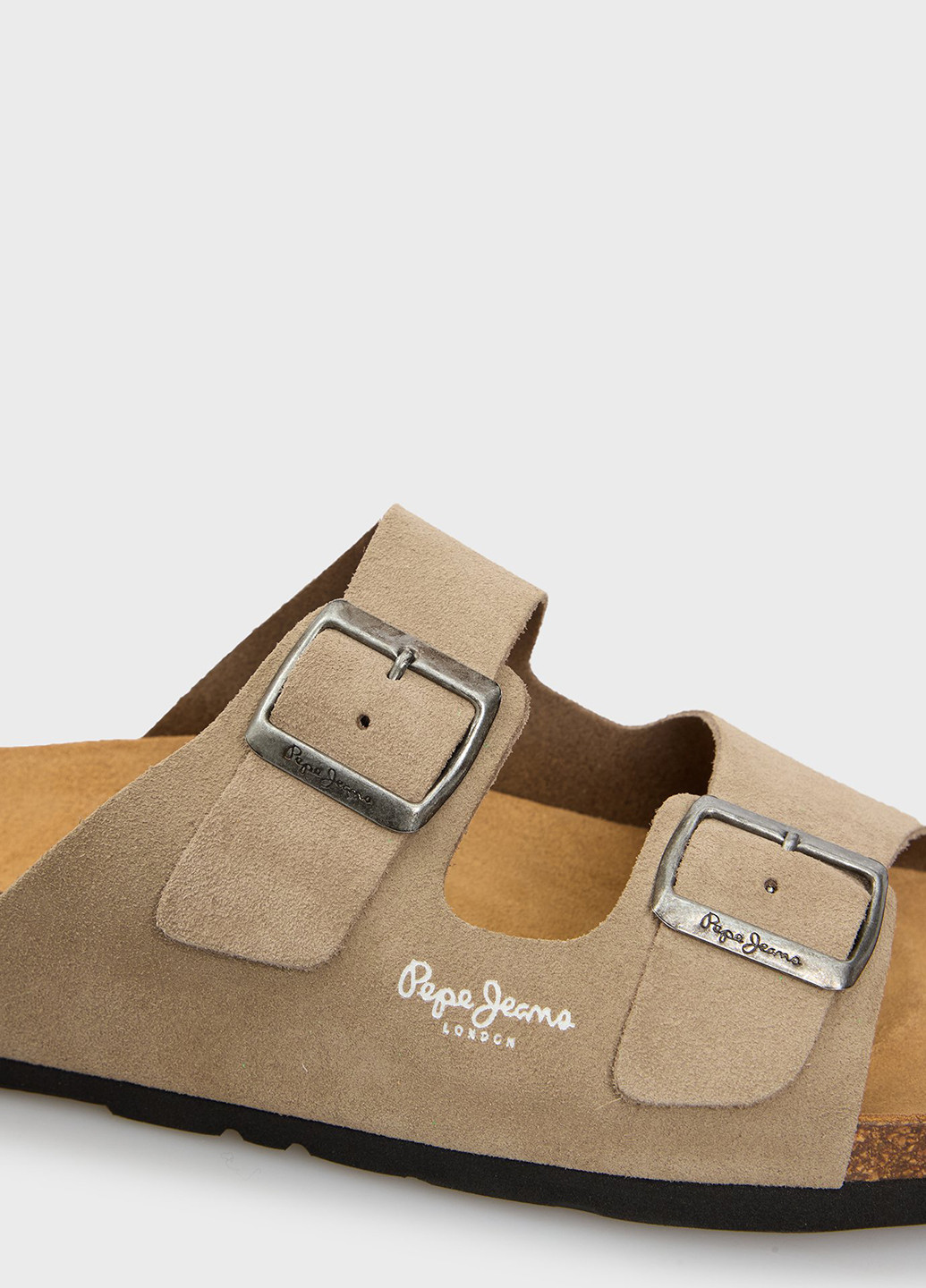 Бежевые кэжуал, пляжные шлепанцы Pepe Jeans