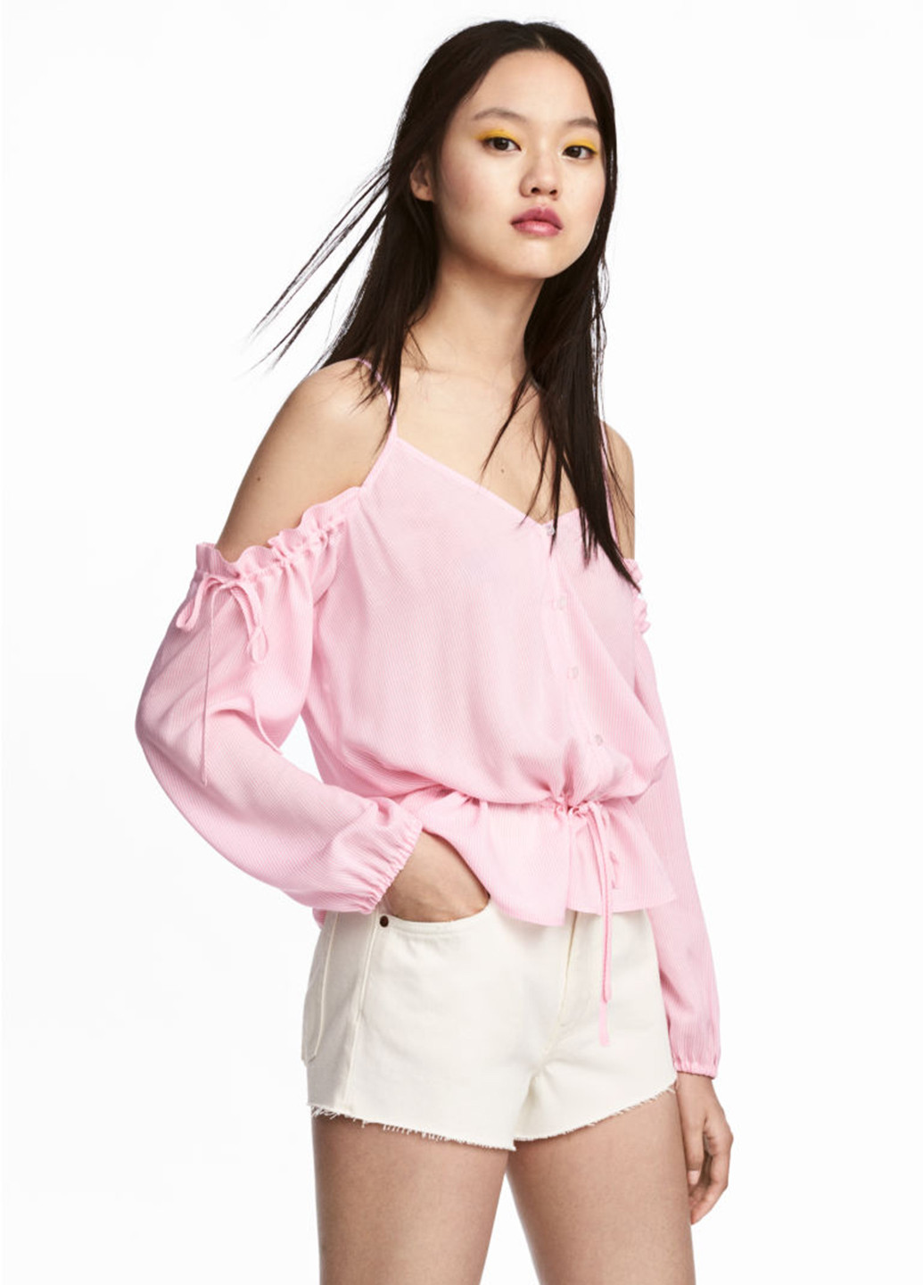 Світло-рожева блуза H&M