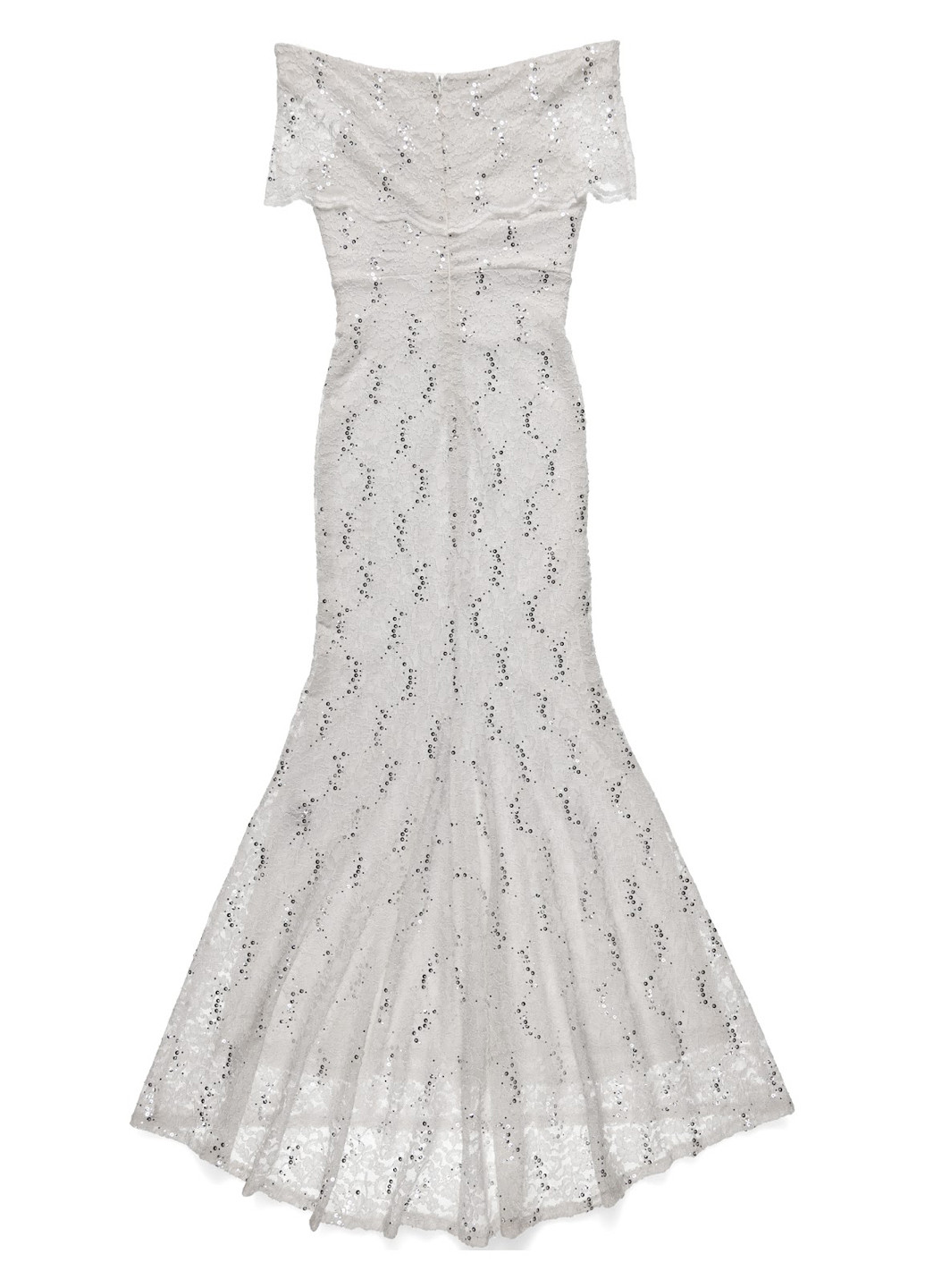 Айворі вечірня, святковий сукня годе Sistaglam однотонна