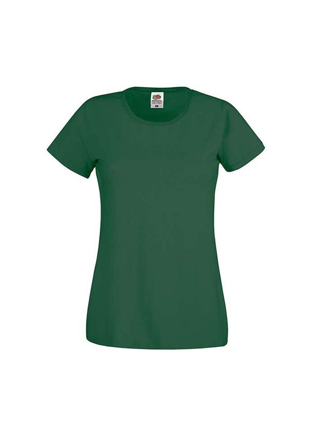 Темно-зелена демісезон футболка Fruit of the Loom 061420038XXL
