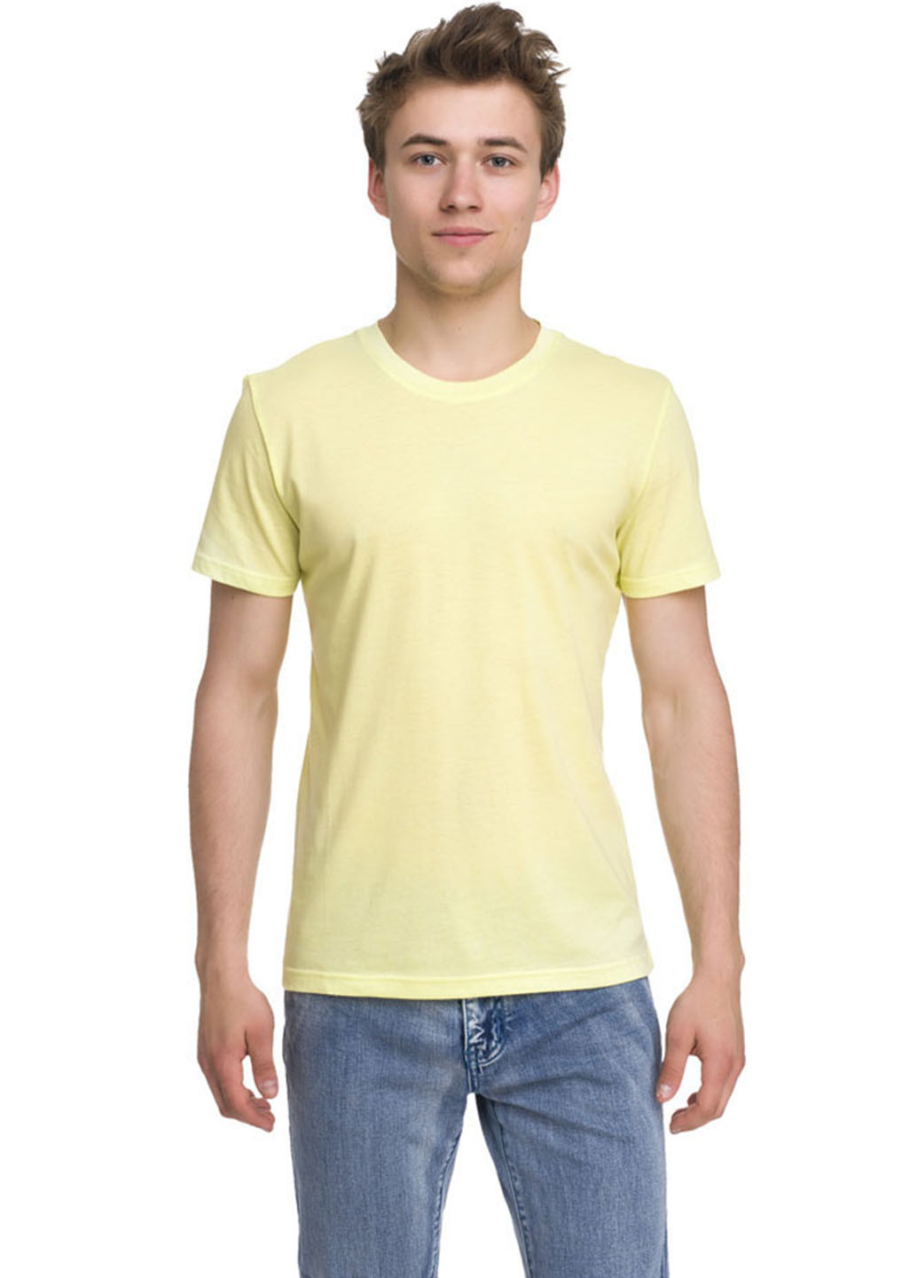Светло-желтая футболка Promin