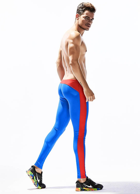Синие демисезонные мужские спортивные штаны Tauwell