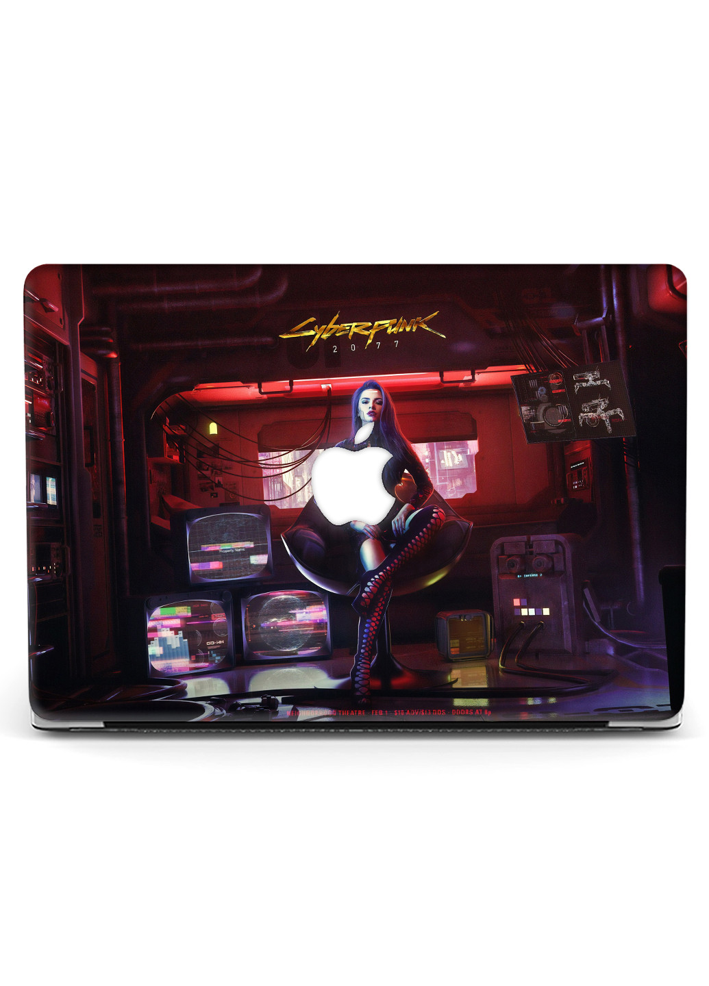 Чехол пластиковый для Apple MacBook Pro 15 A1707/A1990 Киберпанк 2077 (Cyberpunk 2077) (9649-2174) MobiPrint (218987608)