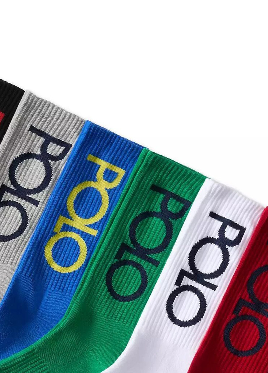 Комбіновані шкарпетки (6 пар) Ralph Lauren логотипи (368972028)