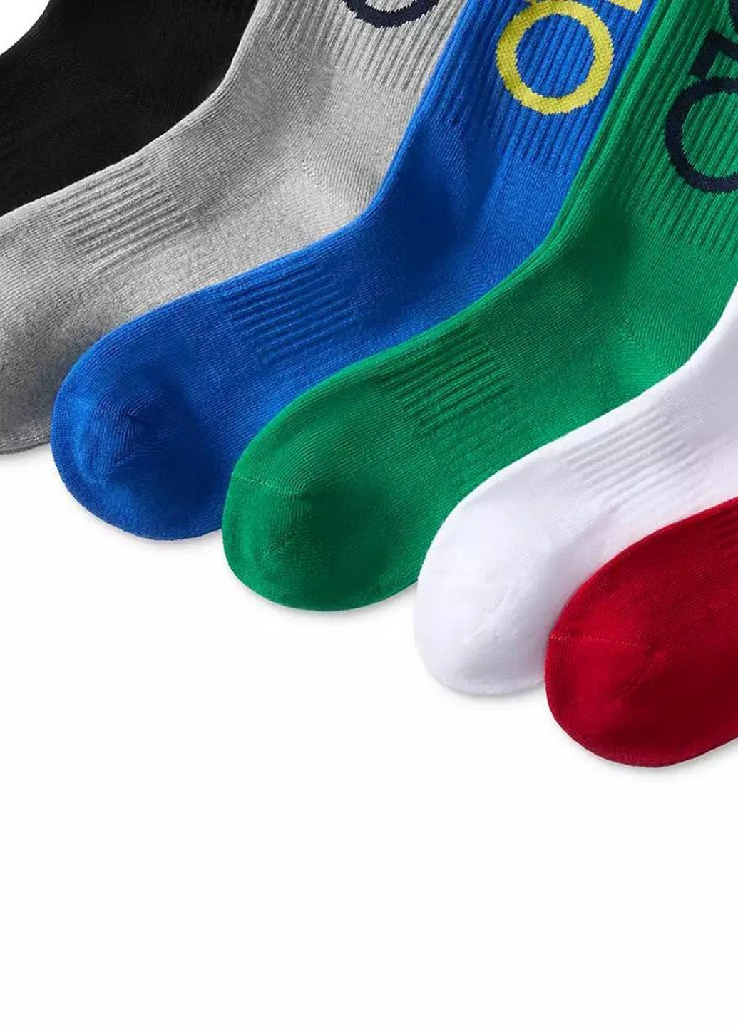 Комбіновані шкарпетки (6 пар) Ralph Lauren логотипи (368972028)