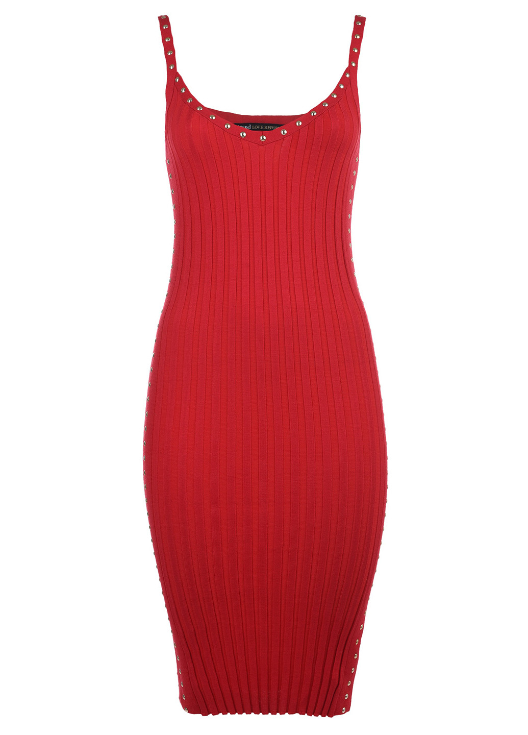 Красное кэжуал платье платье-майка LOVE REPUBLIC