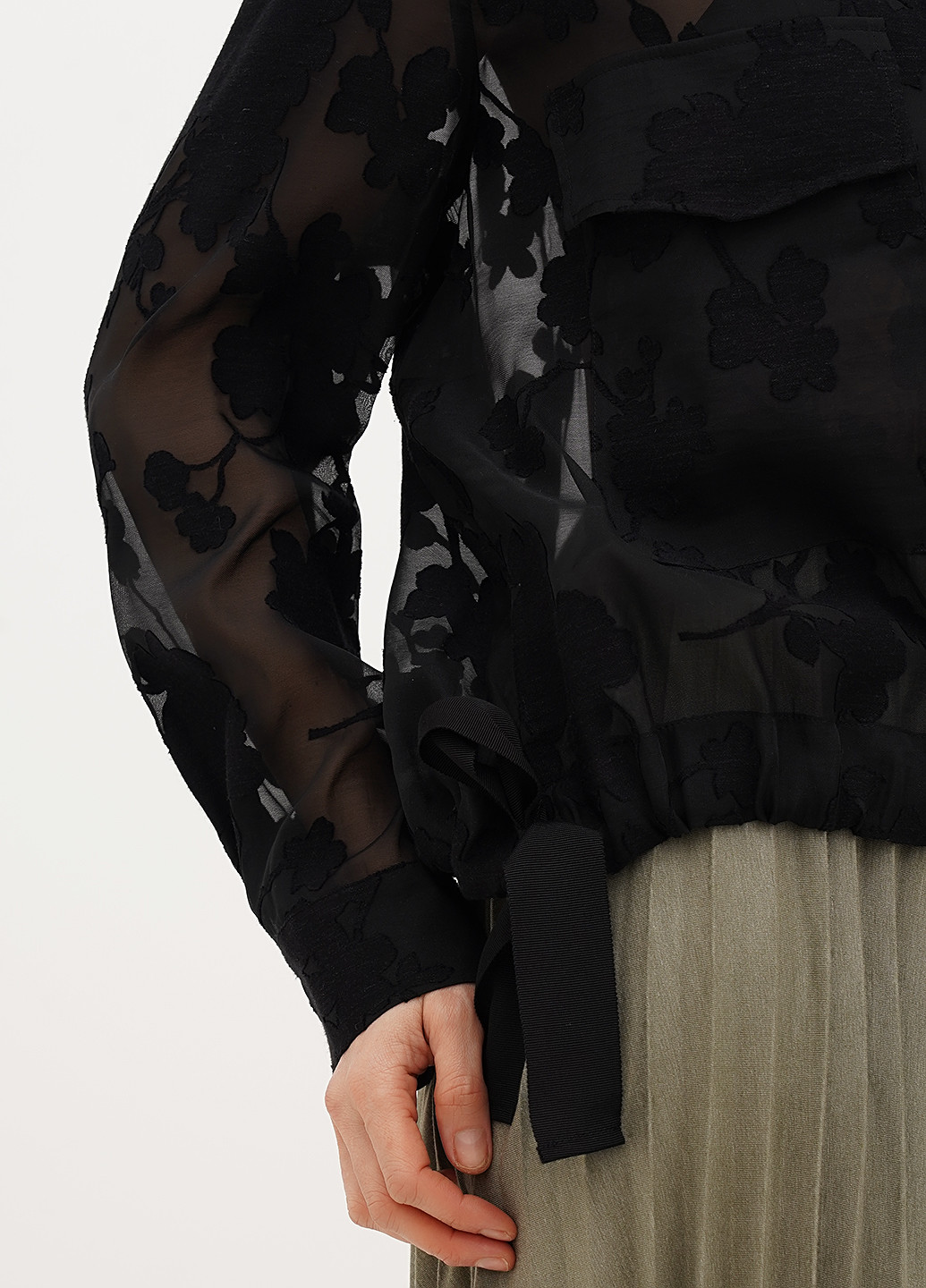 Чёрная блуза Taifun