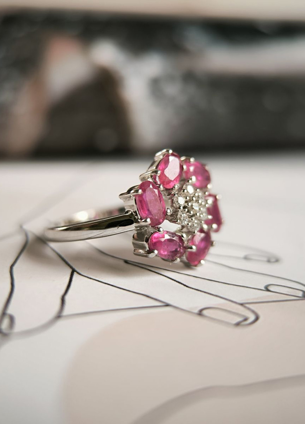 Кольцо Silver Flame (354214595)