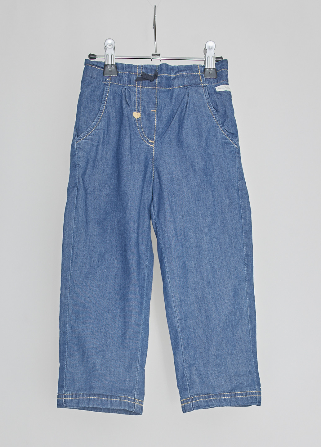 Синие демисезонные прямые джинсы Tom Tailor