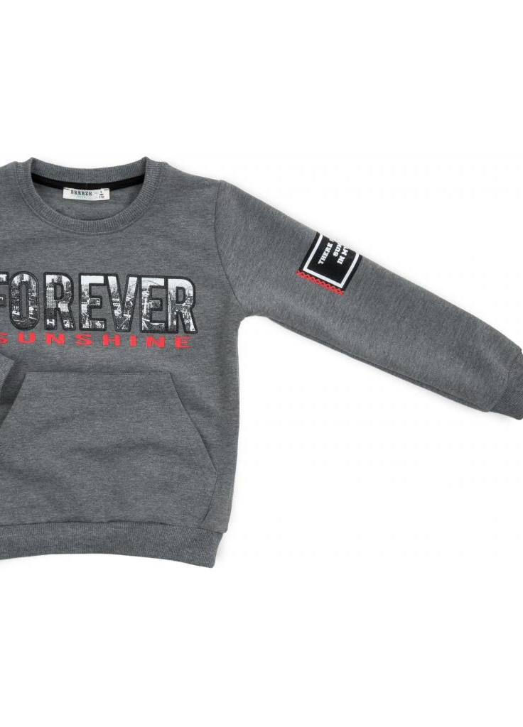 Червоний демісезонний костюм десткий "forever" (13267-134b-gray) Breeze