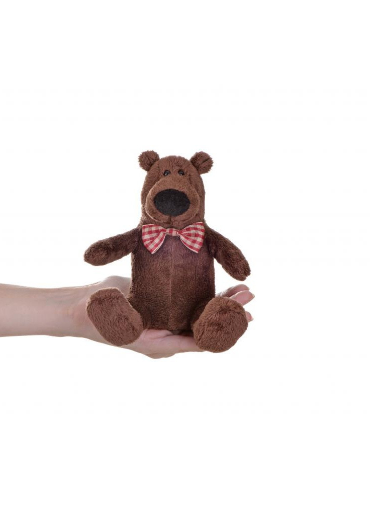 М'яка іграшка Полярний ведмедик коричневий 13 см (THT667) Same Toy полярный мишка коричневый 13 см (203969169)