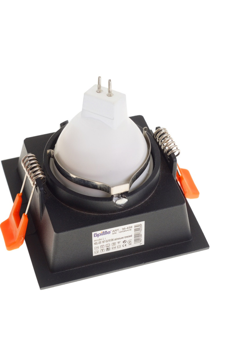 Точковий світильник HDL-DS 187 GU10 BK Brille (253893493)