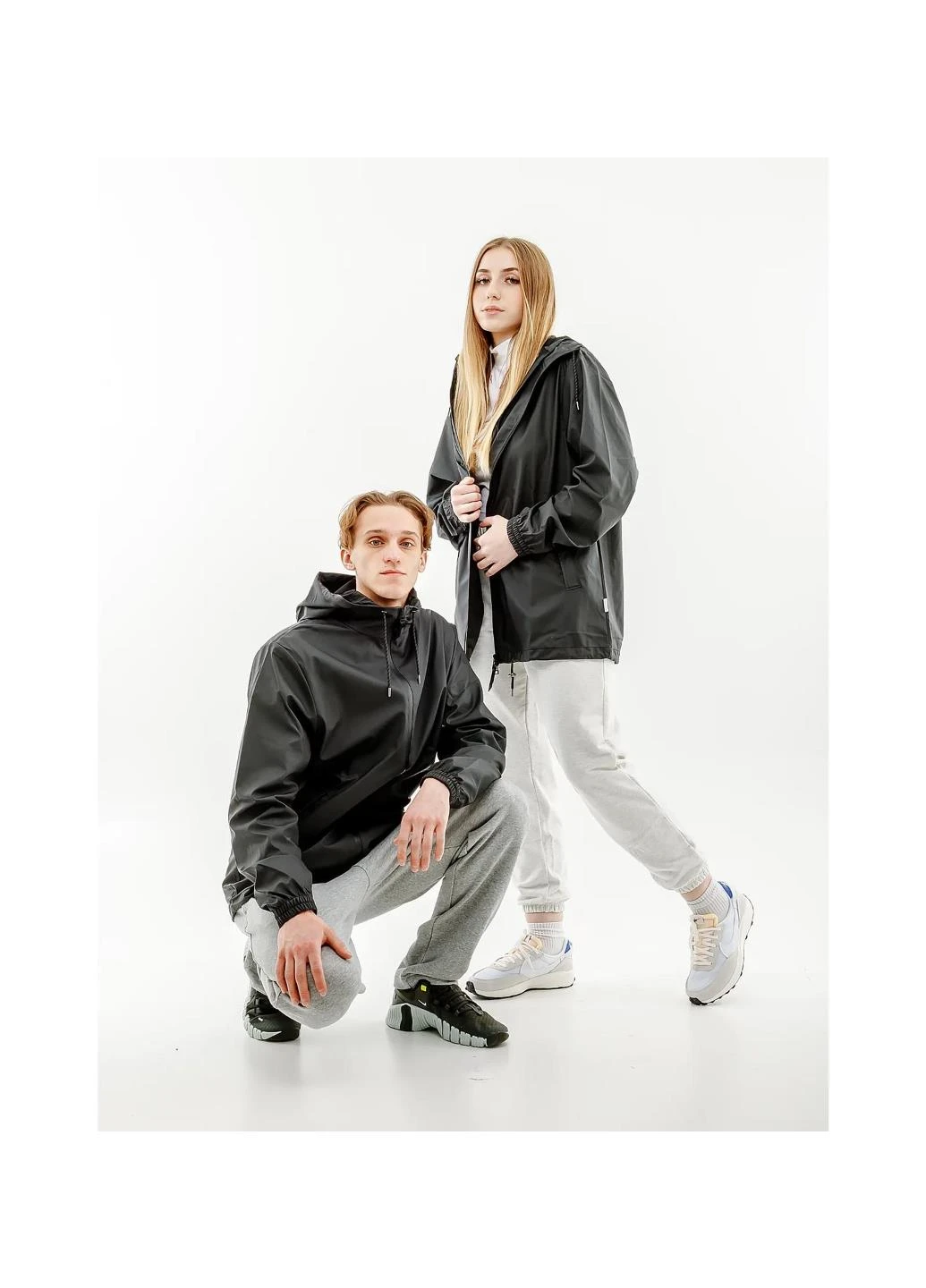 Дощовик 1824-BLACK Rains Jackets Black (367034338)