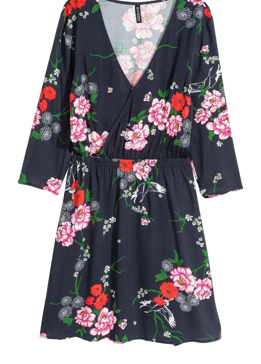 Темно-синее платье демисезон H&M