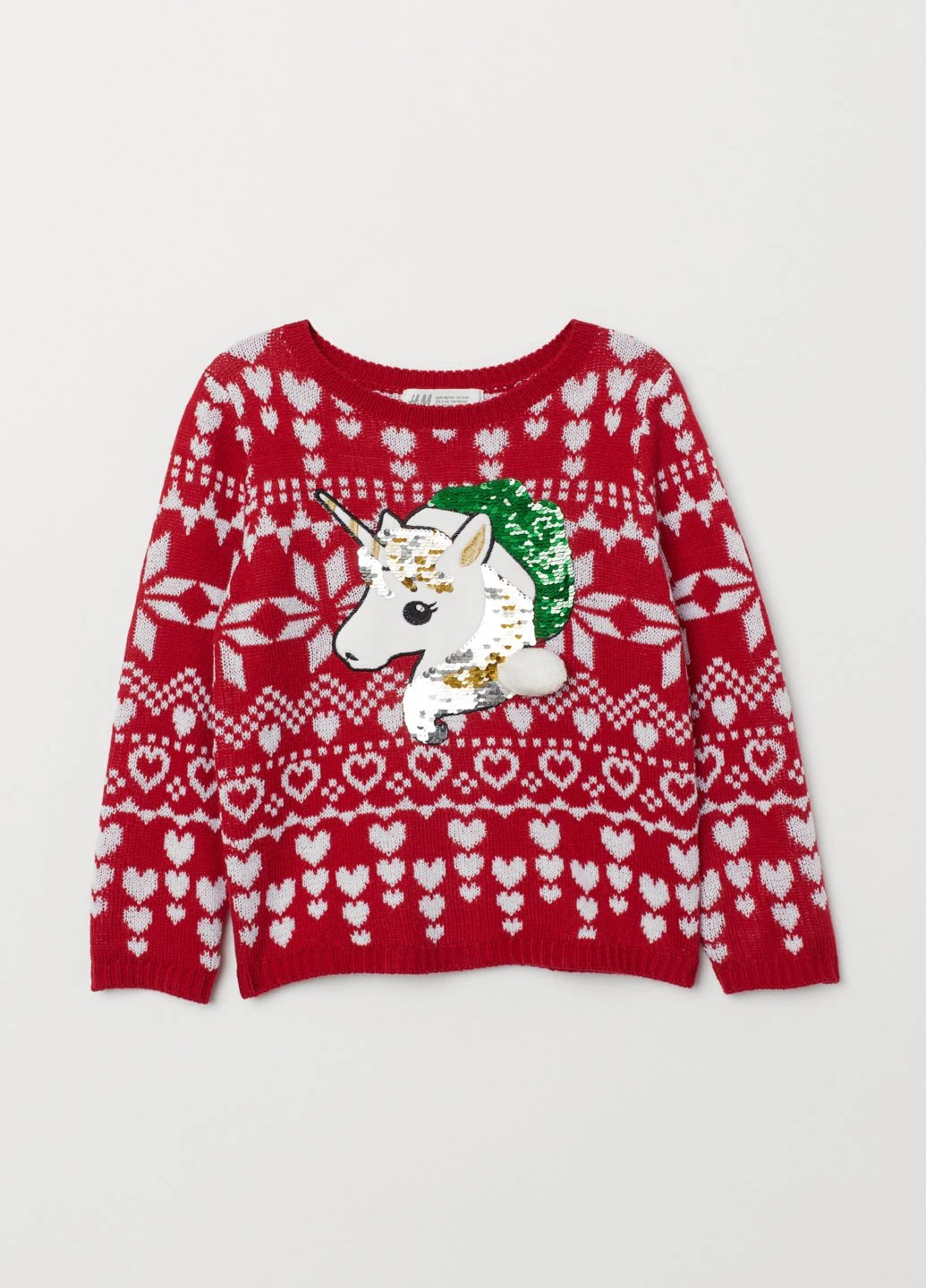 Червоний демісезонний джемпер H&M