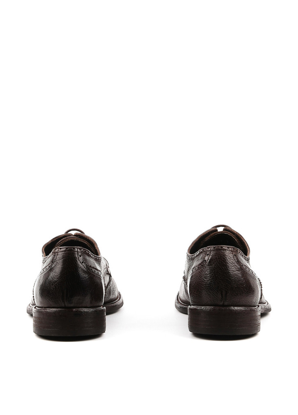 Темно-коричневые кэжуал туфли Sandro Guardiani на шнурках