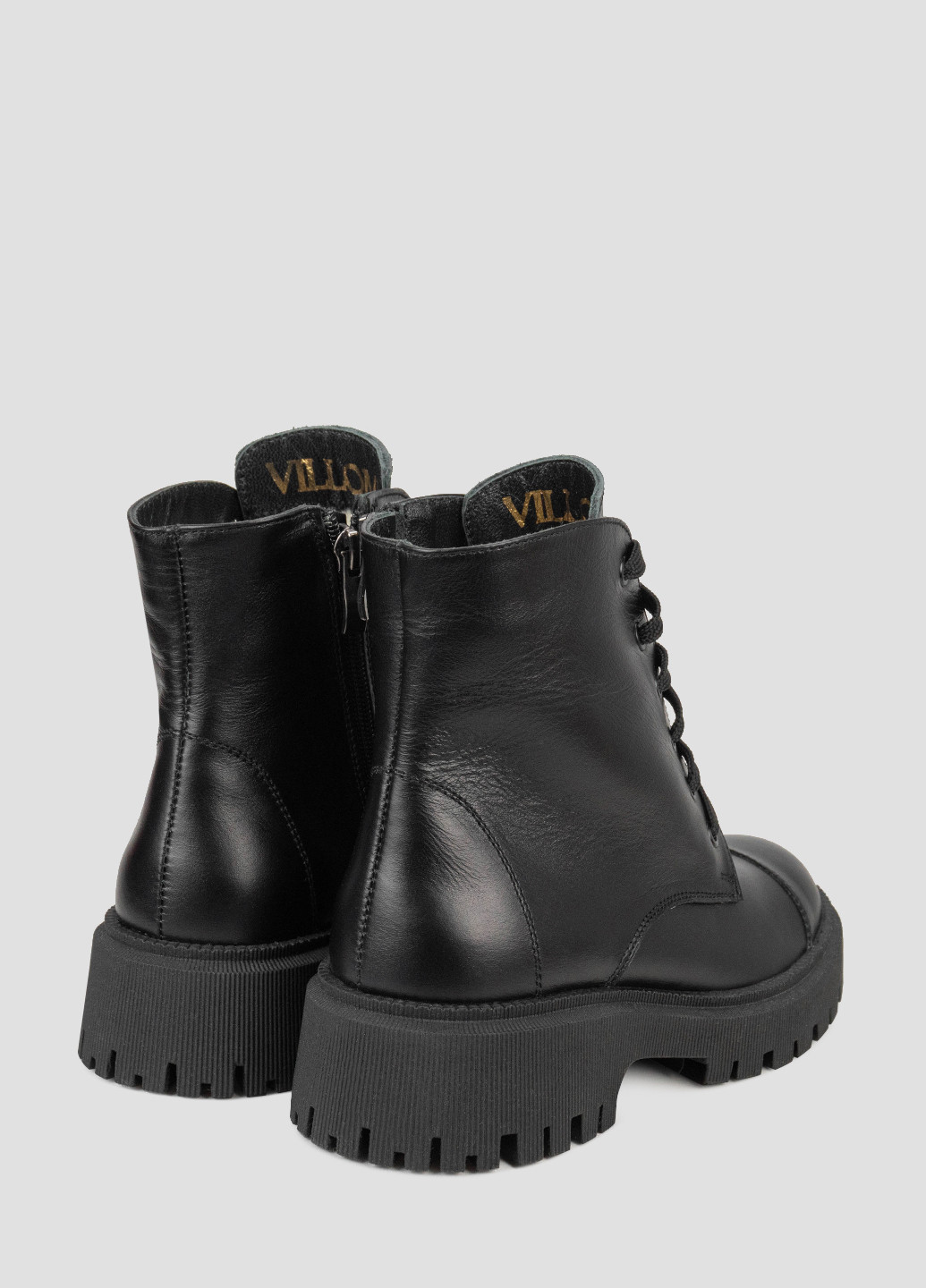 Зимние ботинки берцы vm villomi со шнуровкой