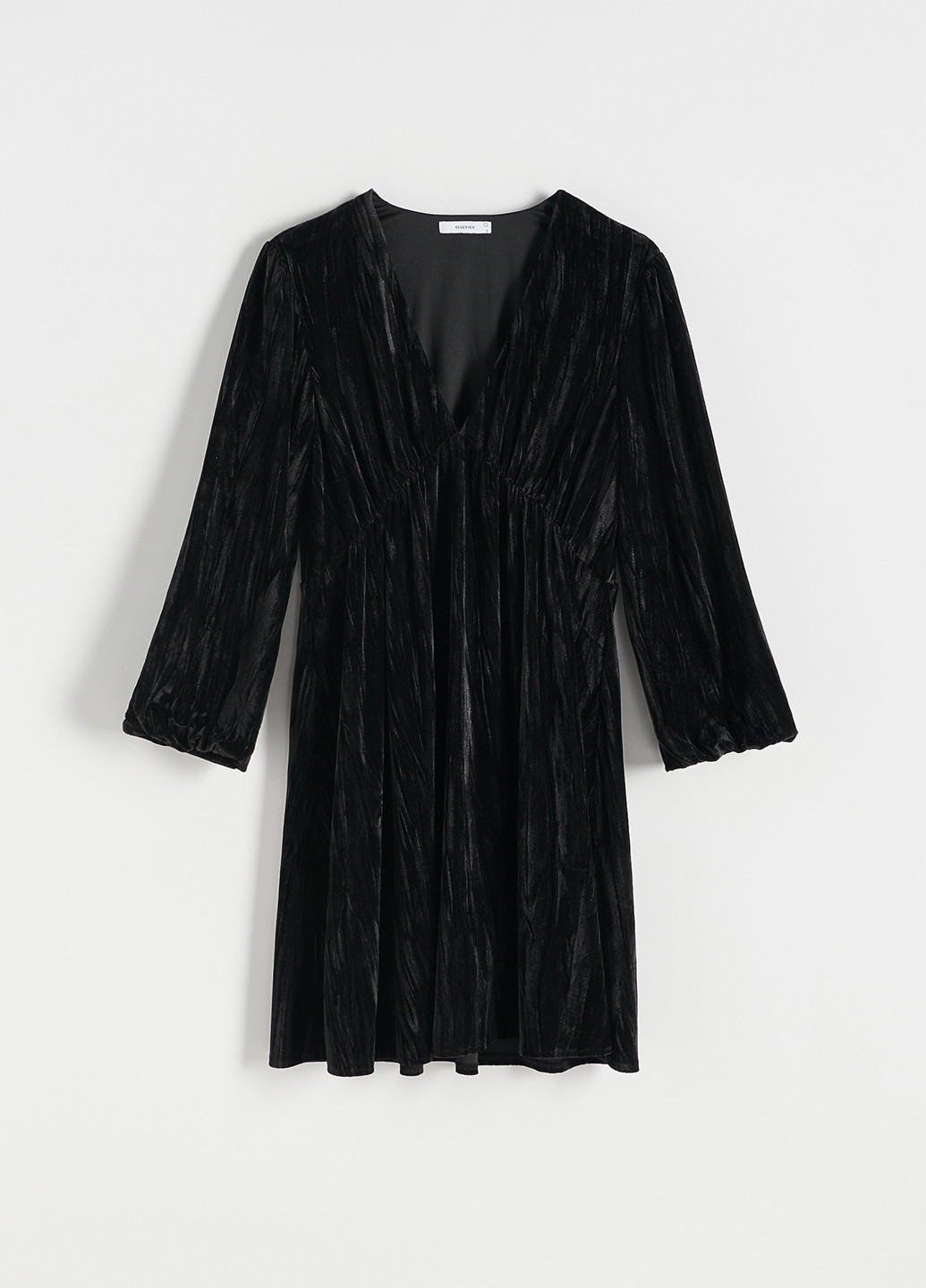 Чорна кежуал сукня Reserved однотонна