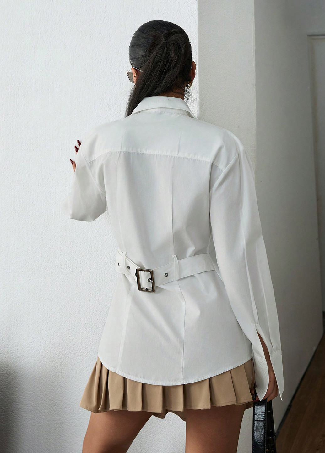 Біла блуза SHEIN