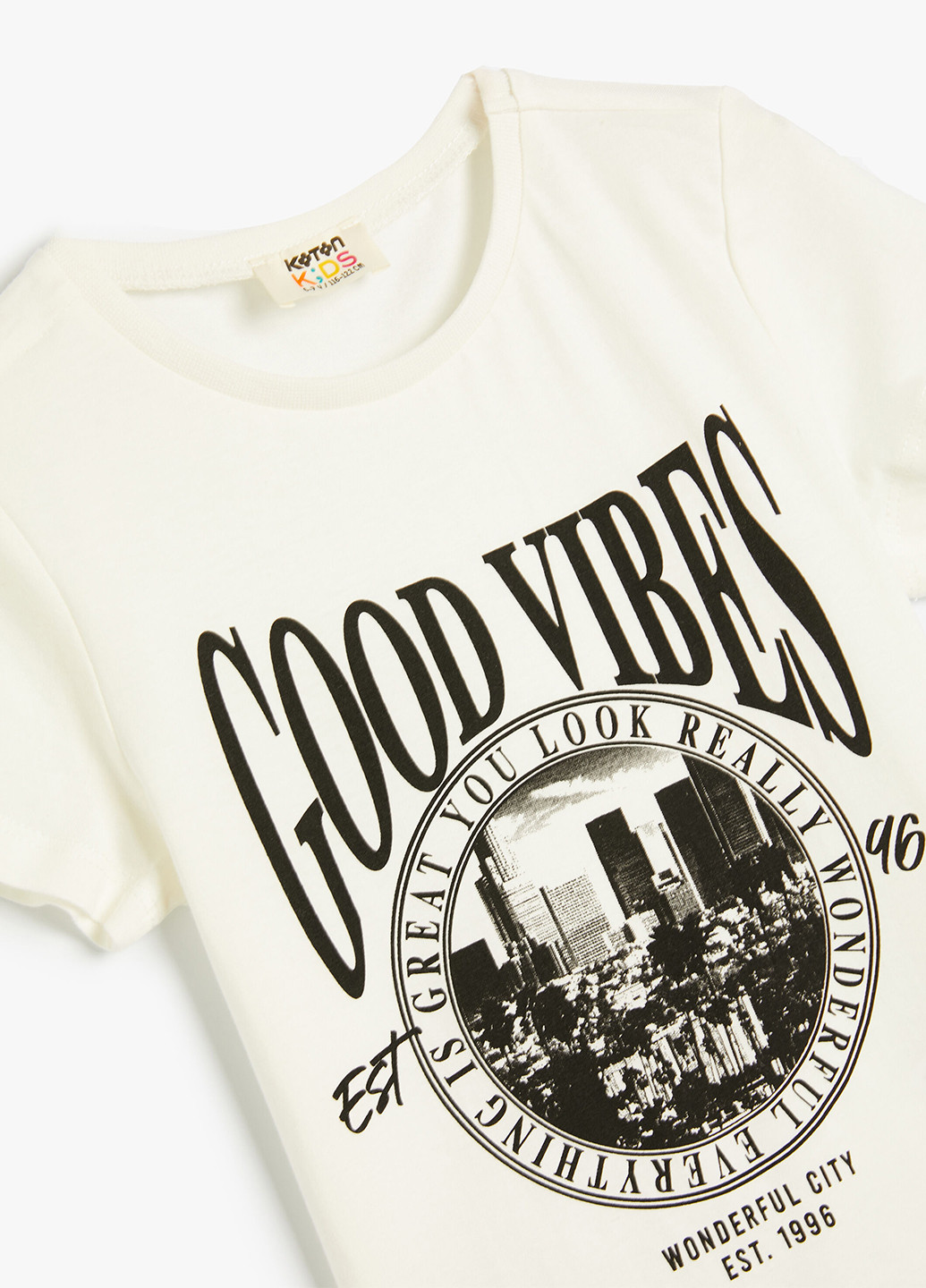 Молочна літня футболка KOTON