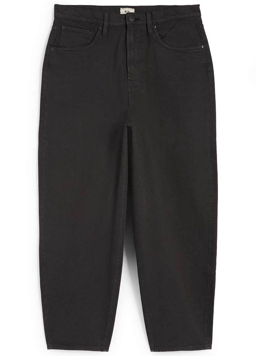 Черные демисезонные мешковатые джинсы C&A