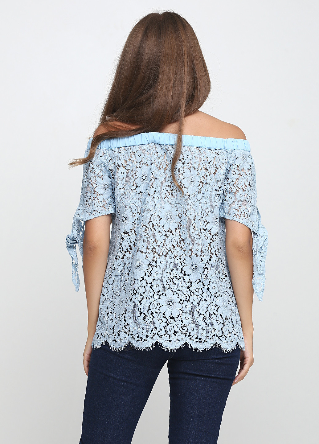 Голубая блуза Pieszak