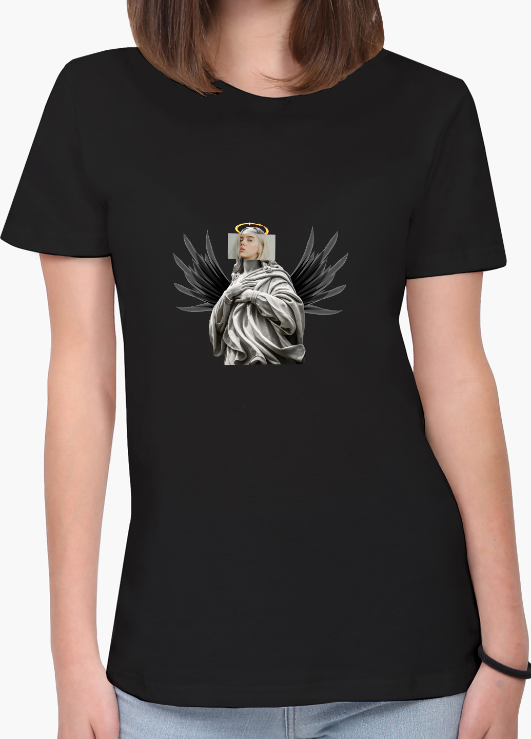 Футболка жіноча Біллі Айлиш Ренесанс (Billie Eilish Renaissance) (8976-1205) XXL MobiPrint - (227212261)